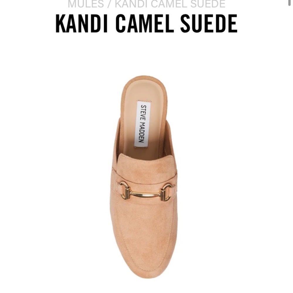 NEW with box Steve Madden mules.